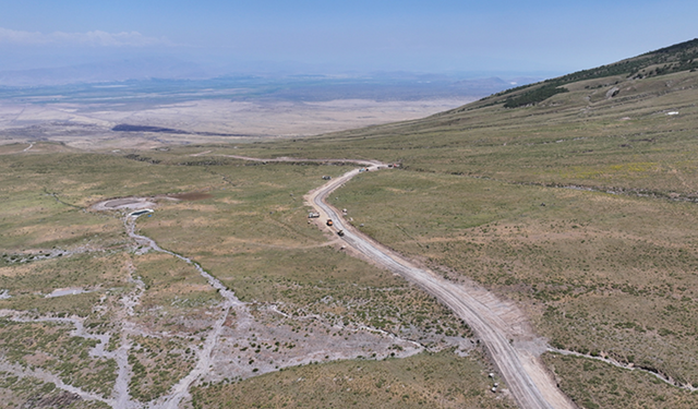 Ağrı Dağı'nda Güvenlik Yolu "Turizm Yolu"na Dönüşüyor